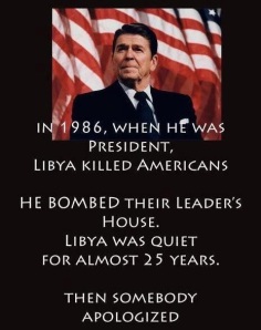 Courtesy of crocodilestament.com "If Regan were here today, ISIS would not exist." quote by John J. Rigo, copyright 2014 Texas' Commentator